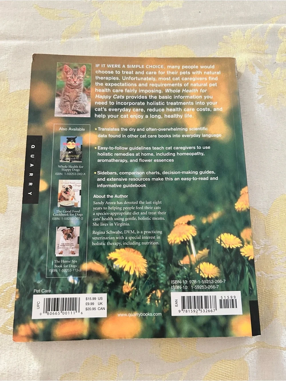 Whole Health for Happy Cats by Sandy Arora